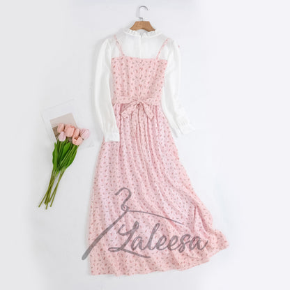 LALEESA DRESS LILY LD225173 <Korean Series> Korean Style Dress Muslimah Dress Women Dress Plus Size Baju Raya 2024