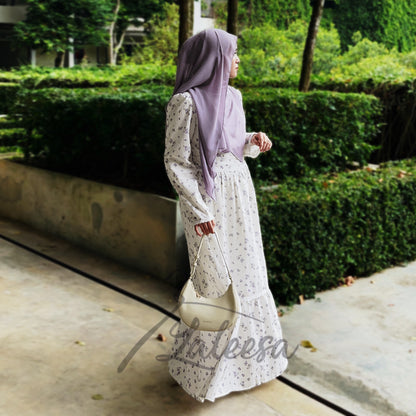 LALEESA DRESS CLARA LD236245 <Cottagecore Series> Dress Muslimah Dress Women Dress Jubah Muslimah