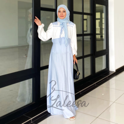 LALEESA DRESS DAISY LD212200 <Korean Series> Korean Style Dress Muslimah Dress Women Dress Plus Size Baju Raya 2024