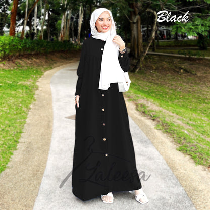 LALEESA DRESS RAINA LD221587 <BF Friendly Series> Dress Muslimah Dress Women Dress Jubah Abaya Plus Size Baju Raya 2024