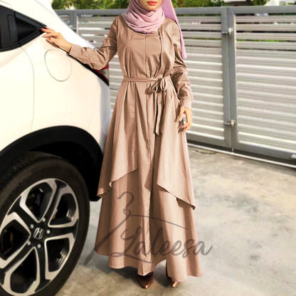 LALEESA DRESS IFFAH LD255295 <BF Friendly Series> Dress Muslimah Dress Woman Jubah Muslimah Abaya