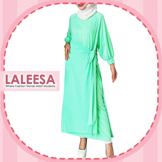 LALEESA Awa Collection DA108172 DRESS TAHIRA Dress Muslimah Dress Women Dress Maxi Dress Baju Raya 2024