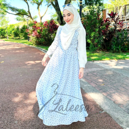 LALEESA DRESS LILY LD225173 <Korean Series> Korean Style Dress Muslimah Dress Women Dress Plus Size Baju Raya 2024