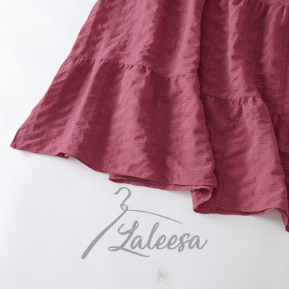 LALEESA (Blouse + Skirt) SET HAMEEDA SW844803 <BF Friendly Series> (Ironless) Set Wear Blouse Plus Size Baju Raya 2024