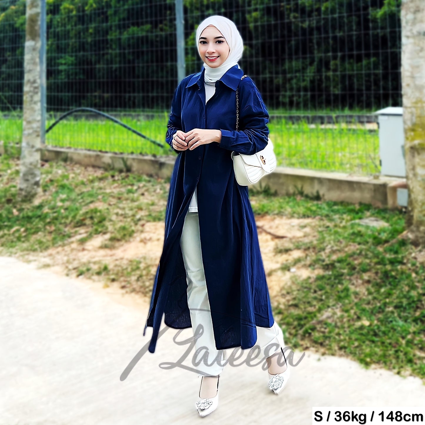 LALEESA DRESS MAHIRA LD266206 <BF Friendly Series> Dress Muslimah Dress Woman Jubah Muslimah Abaya