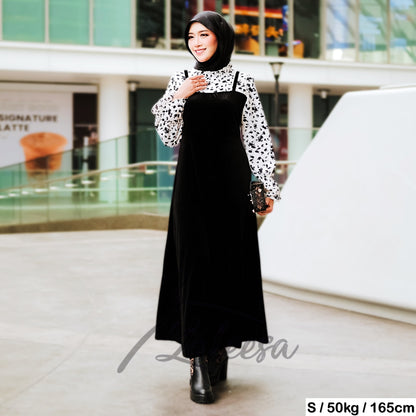 LALEESA DRESS ROSIE LD224182 <Korean Series> Korean Style Dress Muslimah Dress Women Dress Plus Size Baju Raya 2024