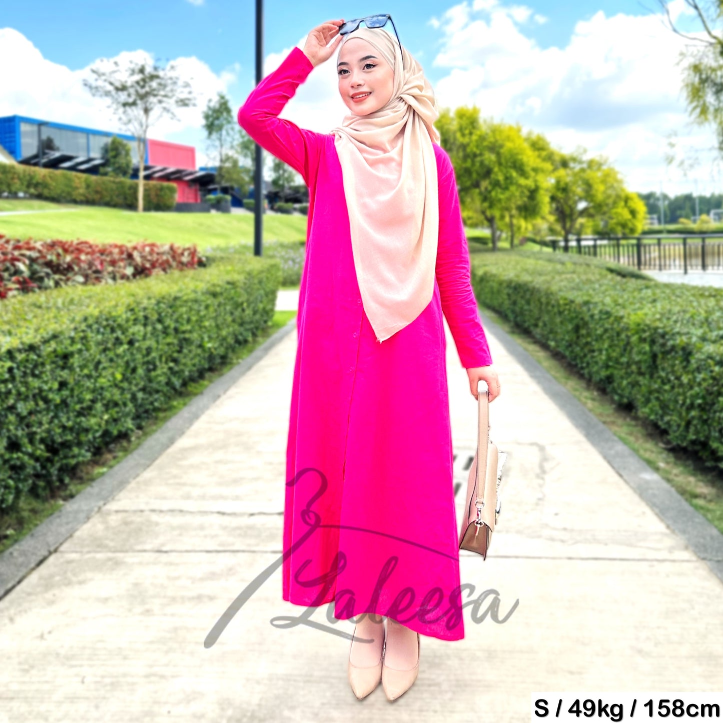 LALEESA DRESS DALIA LD220318 <BF Friendly Series> Dress Muslimah Dress Women Dress Jubah Plus Size Baju Raya 2024