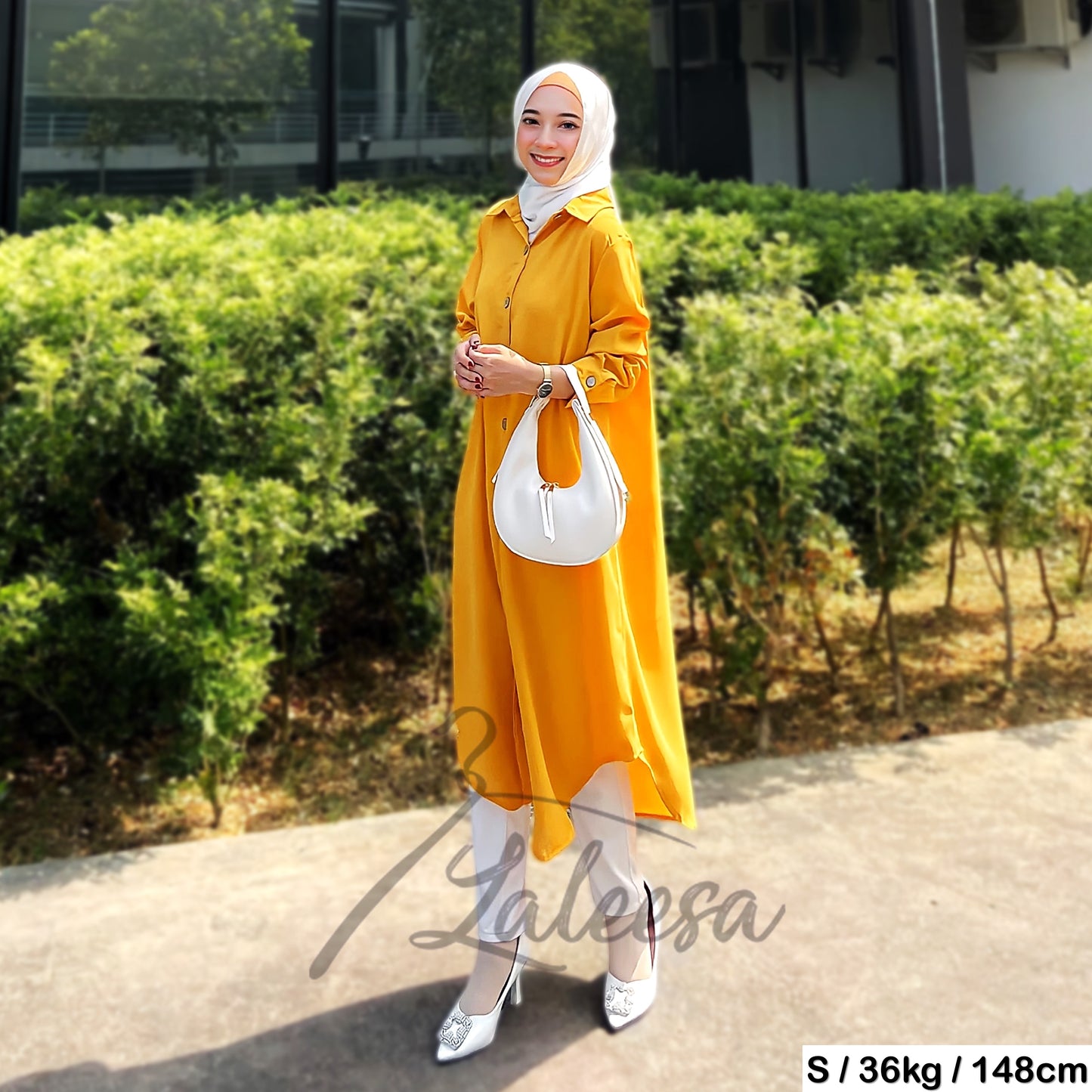 LALEESA BLOUSE NADI TB428628 <BF Friendly Series> Blouse Muslimah Blouse Women Blouse Plus Size Baju Raya 2024