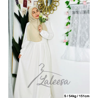 LALEESA DRESS NABILA LD285207 <BF Friendly Series> Dress Muslimah Dress Woman Jubah Muslimah Abaya