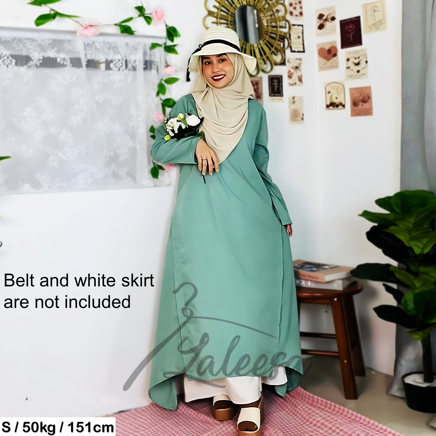 LALEESA DRESS NAAZIRA LD233273 Dress Muslimah Dress Woman Jubah Muslimah Jubah Abaya Long Dress