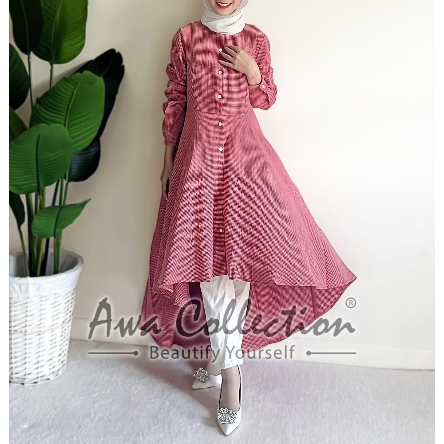 LALEESA Awa Collection BLOUSE FIZA TA306344 <BF Friendly Series> Blouse Muslimah Blouse Women Baju Raya 2024