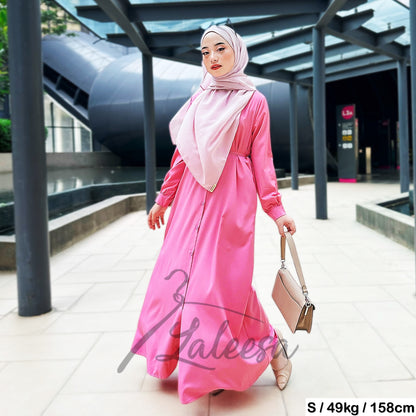 LALEESA DRESS FAKHIRA LD270208 <BF Friendly Series> Dress Muslimah Dress Woman Jubah Muslimah Abaya