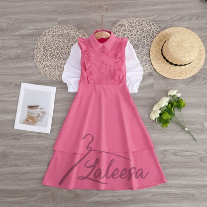 LALEESA DRESS (KIDS) PRINCESS LK278258 Dress Muslimah Dress Kids Dress Jubah Muslimah Jubah Abaya Dress Baju Raya 2024