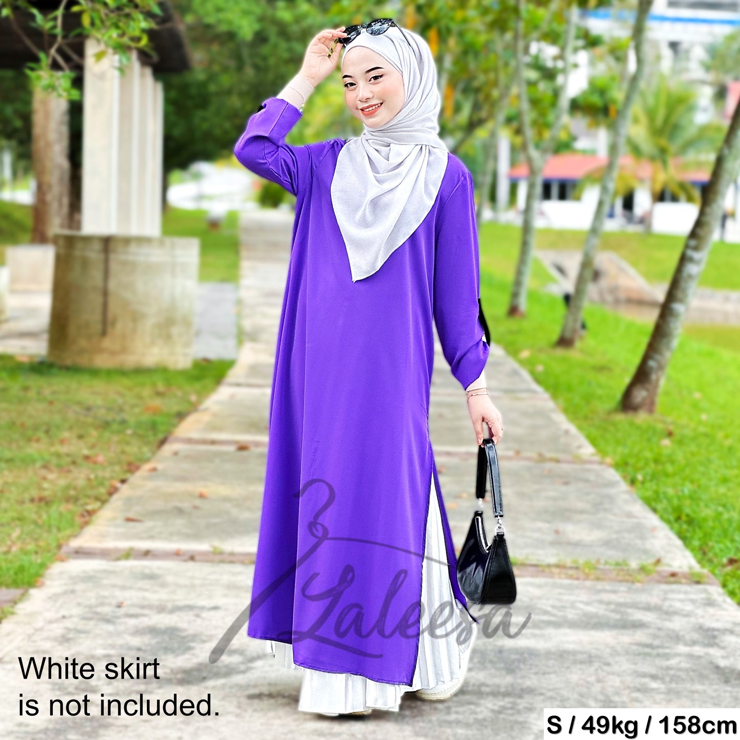 LALEESA TB432439 BLOUSE ZAFIRA Blouse Muslimah Blouse Women Blouse Baju Muslimah Baju Perempuan Plus Size Baju Raya 2024