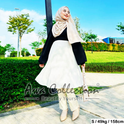 LALEESA Awa Collection DRESS JALA DA120199 Dress Muslimah Dress Woman Jubah Muslimah Abaya Dress