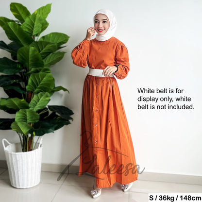 LALEESA DRESS QAYSAR LD270240 Dress Muslimah Dress Woman Jubah Muslimah Jubah Abaya Dress Long Dress