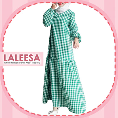 LALEESA DRESS BAZLA LD220209 Dress Muslimah Dress Woman Jubah Muslimah Jubah Abaya Dress Long Dress