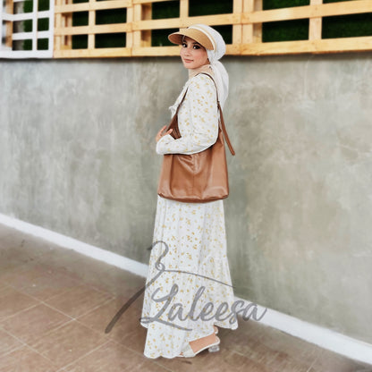 LALEESA DRESS CLARA LD236245 <Cottagecore Series> Dress Muslimah Dress Women Dress Jubah Muslimah