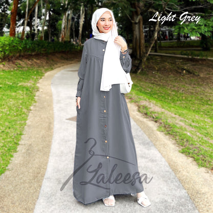 LALEESA DRESS RAINA LD221587 <BF Friendly Series> Dress Muslimah Dress Women Dress Jubah Abaya Plus Size Baju Raya 2024