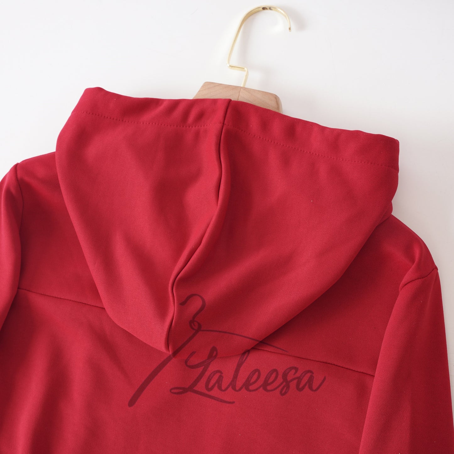 LALEESA DRESS HOODIE POCKET LD277249 <Long Hoodie Series> Long Hoodie Dress Muslimah Dress Woman