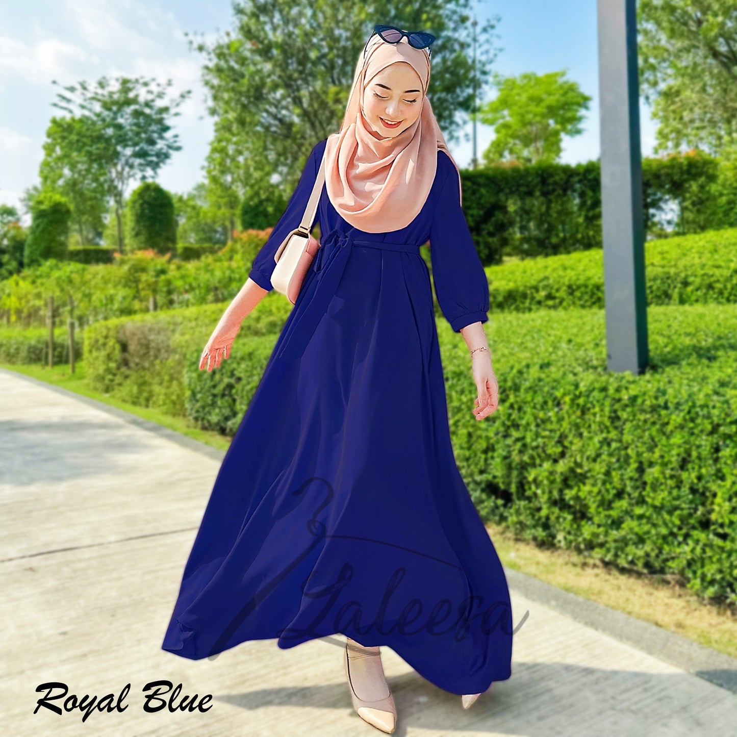 LALEESA DRESS ABEERA LD244246 Dress Muslimah Dress Woman Jubah Muslimah Jubah Abaya Dress Long Dress