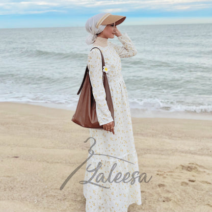 LALEESA DRESS CLARA LD236245 <Cottagecore Series> Dress Muslimah Dress Women Dress Jubah Muslimah