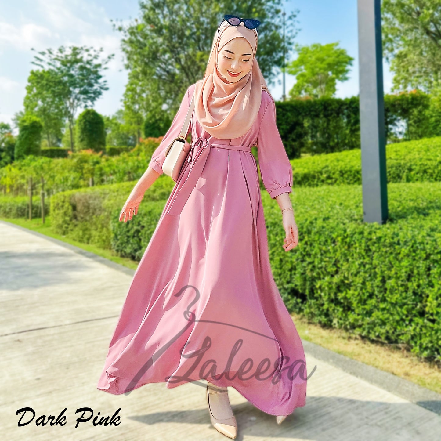 LALEESA DRESS ABEERA LD244246 Dress Muslimah Dress Woman Jubah Muslimah Jubah Abaya Dress Long Dress