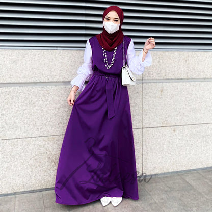 LALEESA DRESS FLARE LD241219 <Korean Series> Dress Muslimah Dress Woman Jubah Muslimah Jubah Abaya