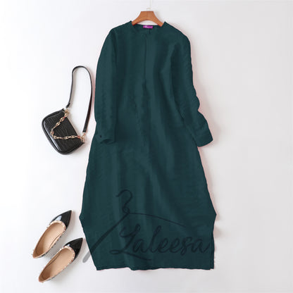 LALEESA DRESS WAFEEQA LD211209 <BF Friendly Series> (Ironless) Dress Muslimah Dress Women Dress Plus Size Baju Raya 2024