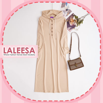 LALEESA DRESS HOODIE KABIRA LD216254 <BF Friendly Series> Dress Muslimah Dress Woman Jubah Abaya