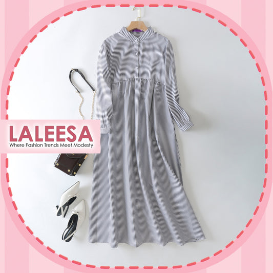 LALEESA DRESS KHATIRA LD253231 <BF Friendly Series> Dress Muslimah Dress Woman Jubah Muslimah Abaya