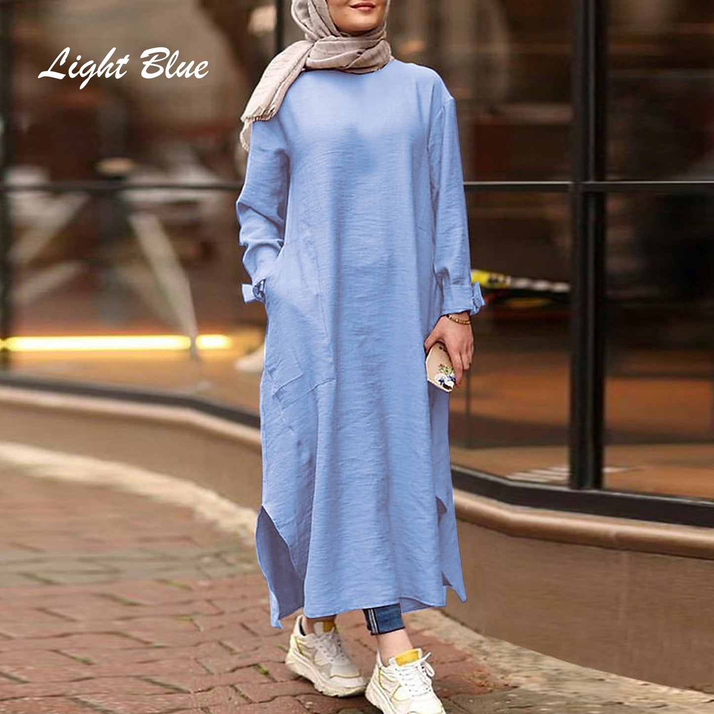 LALEESA DRESS VINTAGE LD221281 Dress Muslimah Dress Woman Jubah Muslimah Jubah Abaya Dress Long Dress