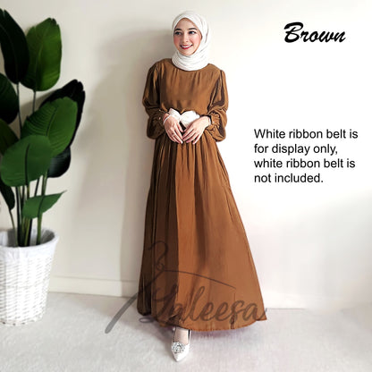 LALEESA DRESS IZMA LD225325 Dress Muslimah Dress Woman Jubah Muslimah Jubah Abaya Dress Long Dress