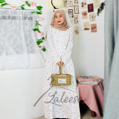 LALEESA DRESS CLARA LD236245 <Cottagecore Series> Dress Muslimah Dress Women Dress Jubah Muslimah