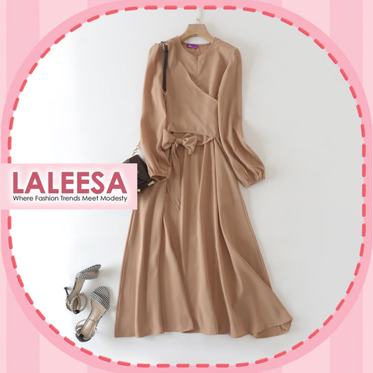 LALEESA DRESS MAIRA LD284296 <BF Friendly Series> Dress Muslimah Dress Women Dress Plus Size Baju Raya 2024