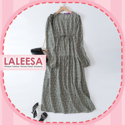 LALEESA DRESS LATIFA LD268286 Dress Muslimah Dress Women Dress Jubah Muslimah Jubah Abaya Dress Plus Size Baju Raya 2024