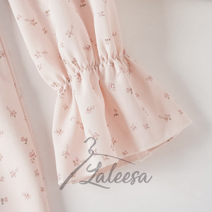 LALEESA DRESS HELENA LD237236 <Cottagecore Series> Dress Muslimah Dress Women Dress Jubah Muslimah Abaya