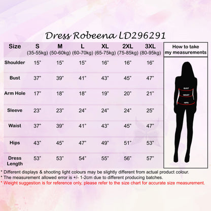 LALEESA DRESS ROBEENA LD296291 <BF Friendly Series> Dress Muslimah Dress Woman Jubah Muslimah Abaya