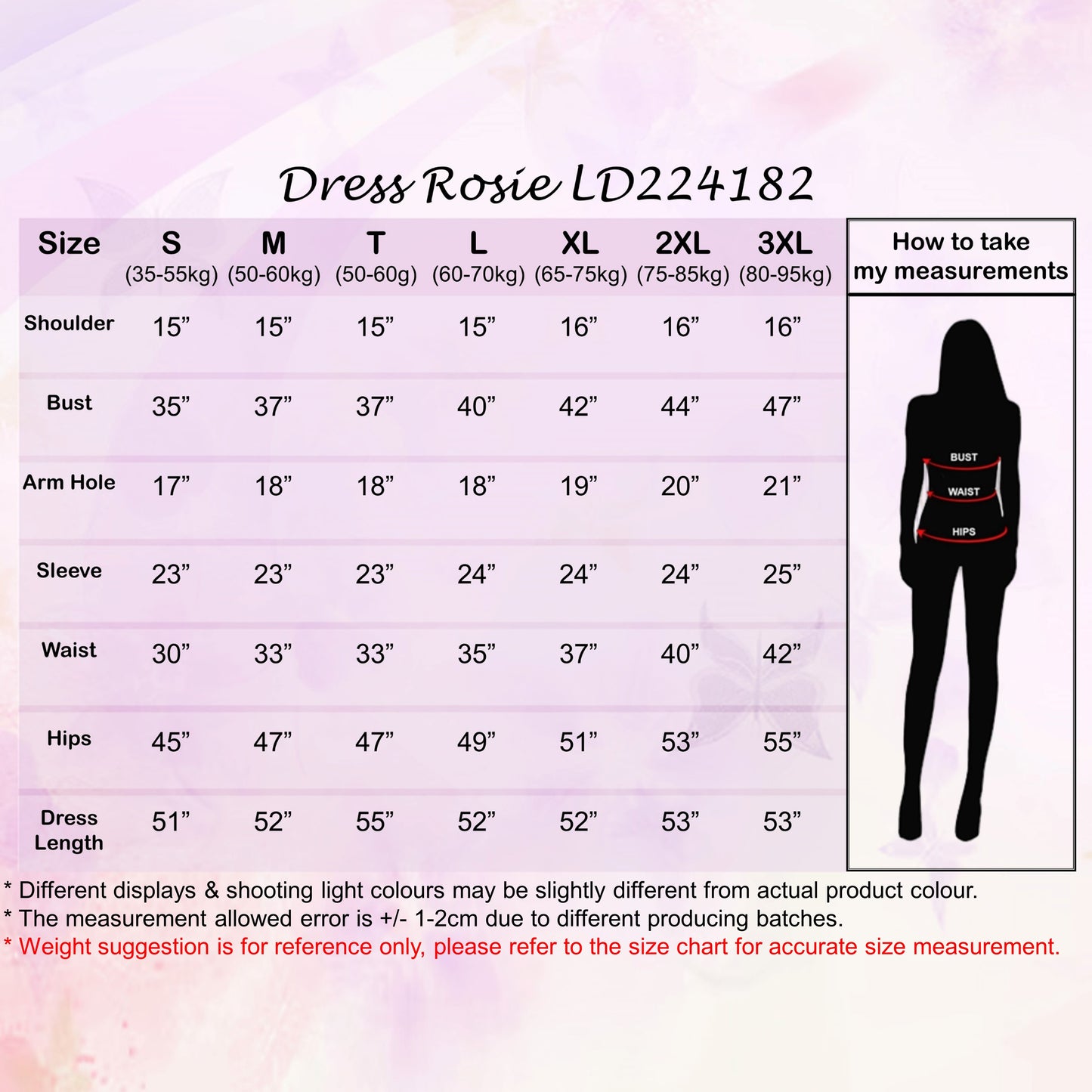 LALEESA DRESS ROSIE LD224182 <Korean Series> Dress Muslimah Dress Woman Jubah Muslimah Abaya Dress