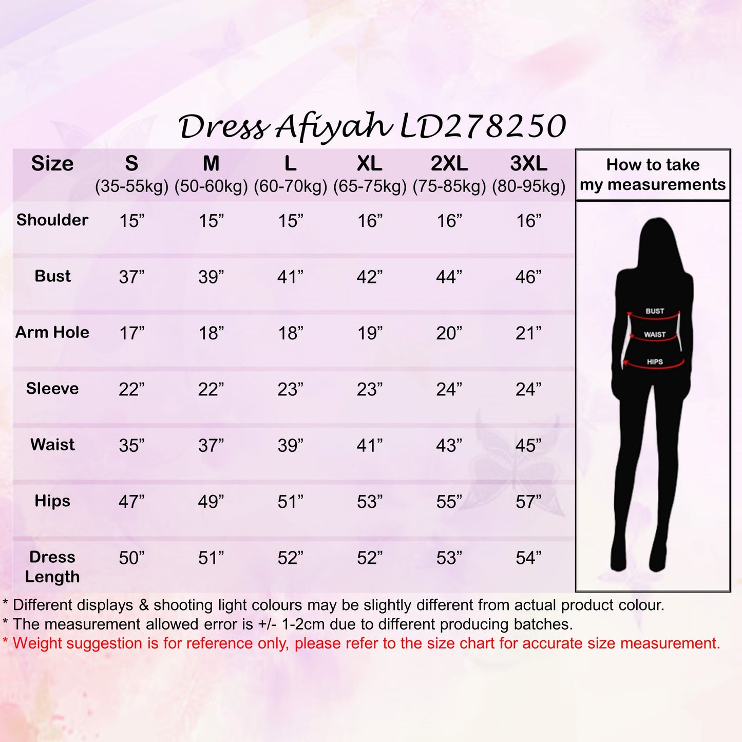 LALEESA DRESS AFIYAH LD278250 <BF Friendly Series> Dress Muslimah Dress Woman Jubah Muslimah Abaya