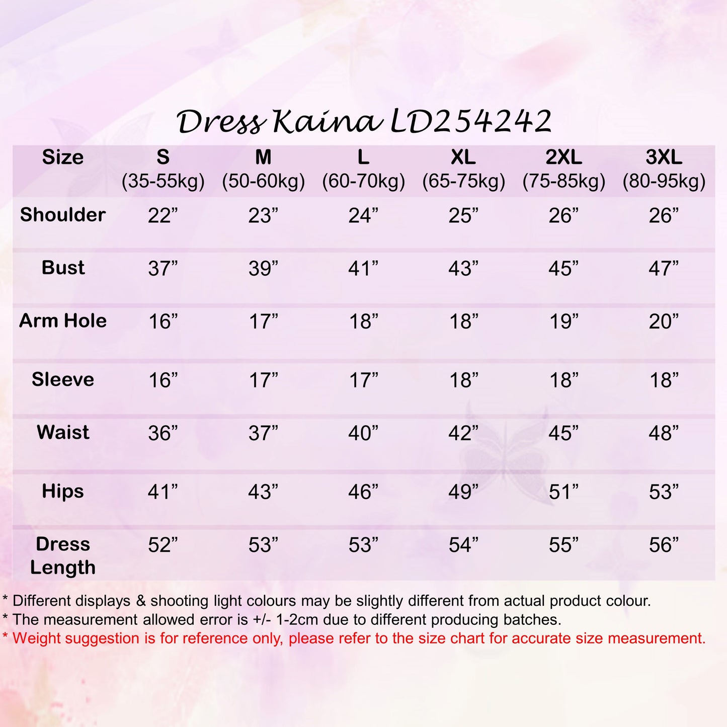 LALEESA DRESS KAINA LD254242 <BF Friendly Series> Dress Muslimah Dress Women Dress Jubah Plus Size Baju Raya 2024