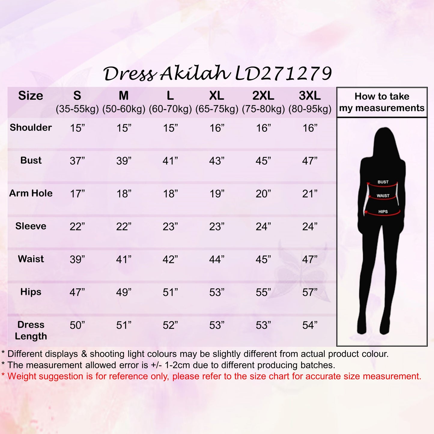 LALEESA DRESS AKILAH LD271279 <BF Friendly Series> Dress Muslimah Dress Woman Jubah Muslimah Abaya