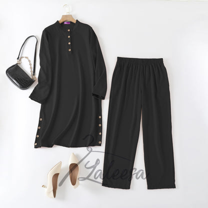 LALEESA (Blouse + Pants) SET KHASHIA SW849856 <BF Friendly Series> 2 Piece Modest Set Wear Plus Size Baju Raya 2024