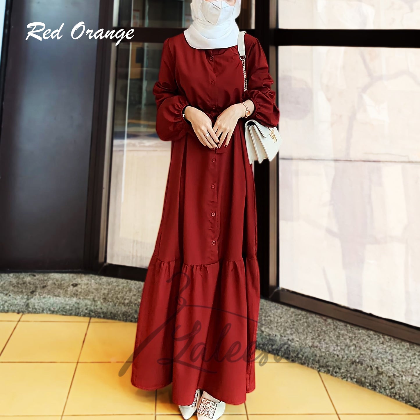 LALEESA DRESS HAFEEZA LD251251 <BF Friendly Series> Dress Muslimah Dress Woman Jubah Muslimah Abaya