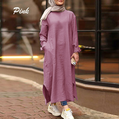 LALEESA DRESS VINTAGE LD221282 Dress Muslimah Dress Woman Jubah Muslimah Jubah Abaya Long Dress