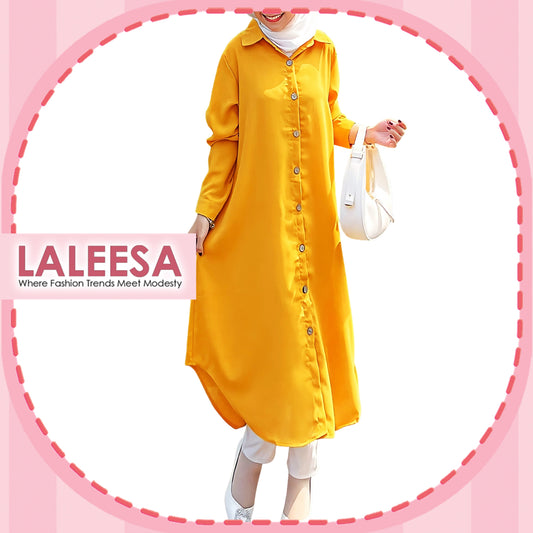 LALEESA BLOUSE NADI TB428628 <BF Friendly Series> Blouse Muslimah Blouse Women Blouse Plus Size Baju Raya 2024