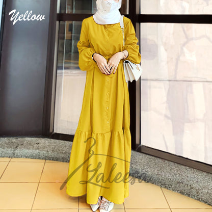 LALEESA DRESS HAFEEZA LD251251 <BF Friendly Series> Dress Muslimah Dress Woman Jubah Muslimah Abaya