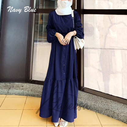 LALEESA DRESS HAFEEZA LD251251 <BF Friendly Series> Dress Muslimah Dress Woman Jubah Muslimah Abaya