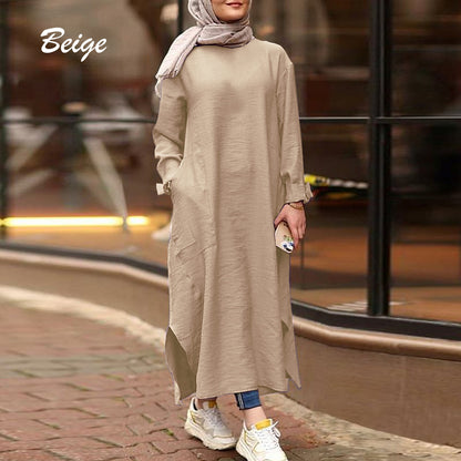 LALEESA DRESS VINTAGE LD221282 Dress Muslimah Dress Woman Jubah Muslimah Jubah Abaya Long Dress