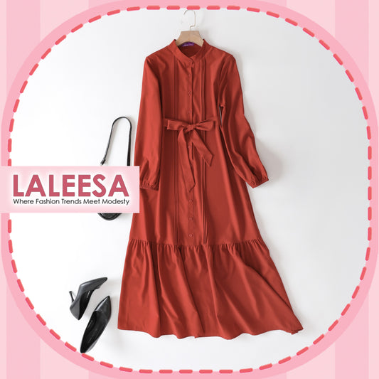 LALEESA DRESS ROBEENA LD296291 <BF Friendly Series> Dress Muslimah Dress Woman Jubah Muslimah Abaya